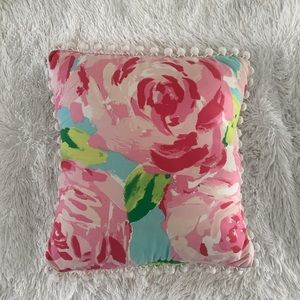 Lily Pulitzer Inspired Pillow
